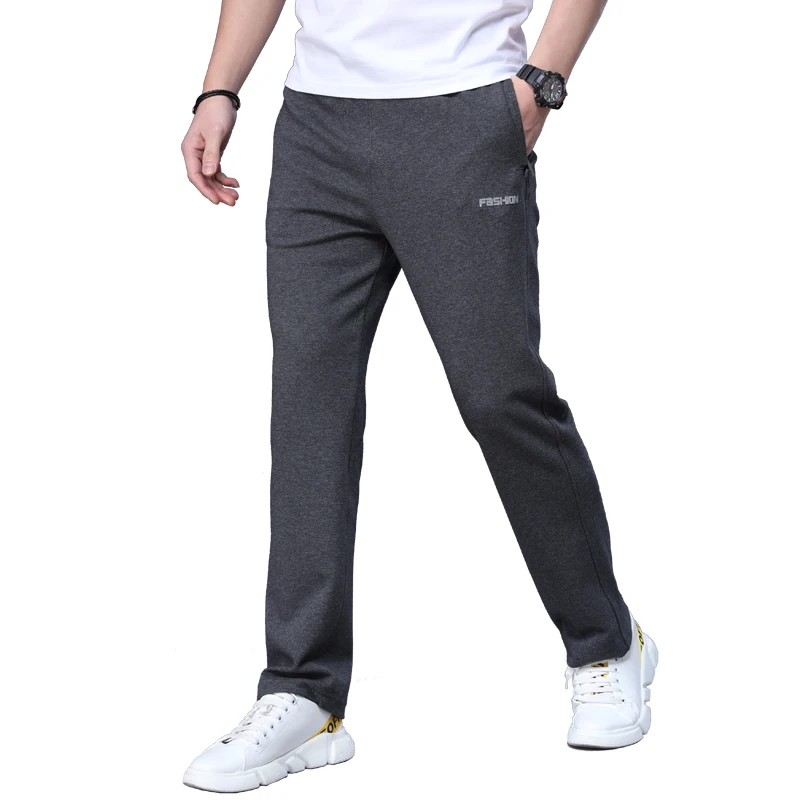 Pantalones deportivos sueltos para hombre, ropa deportiva de algodón, Joggers de entrenamiento, cintura elástica, pantalones de chándal Casuales