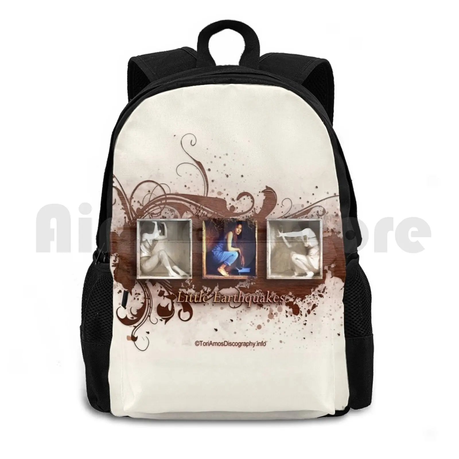 Little Earthquakes Design From Toriamosdiscography.info Outdoor Hiking Backpack Waterproof Camping Travel Tori Amos Discography