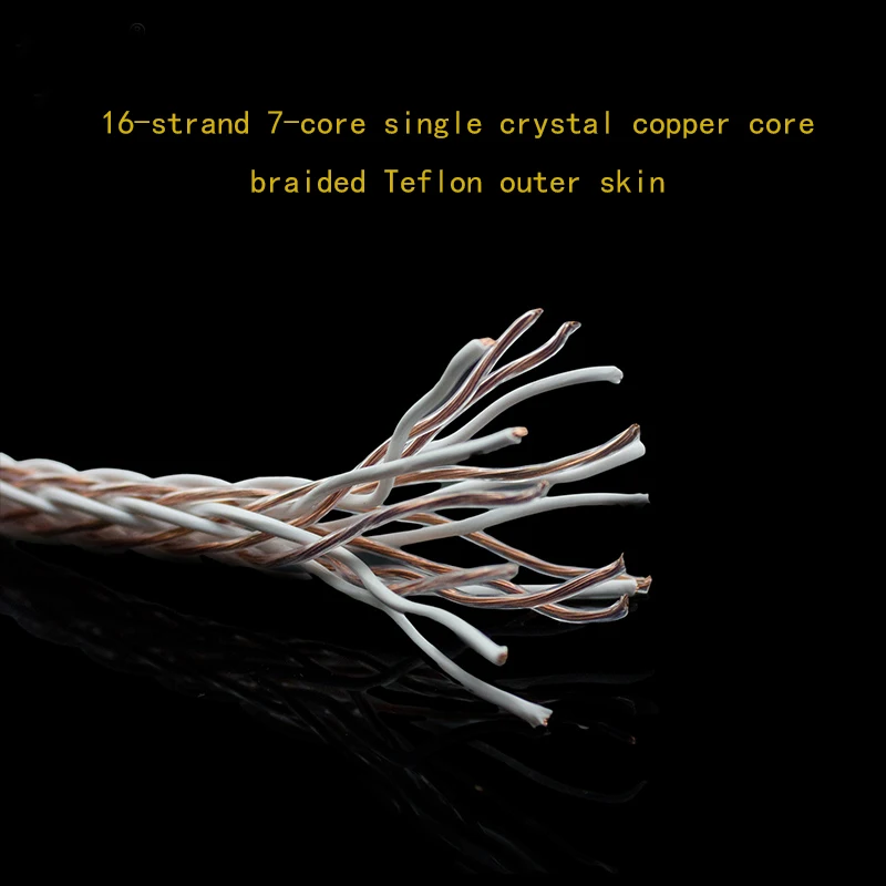 كابل نحاسي نقي 8TC 5N عالي الجودة، كابل مكبر صوت بالجملة بدون كابل مكبر صوت طرفي