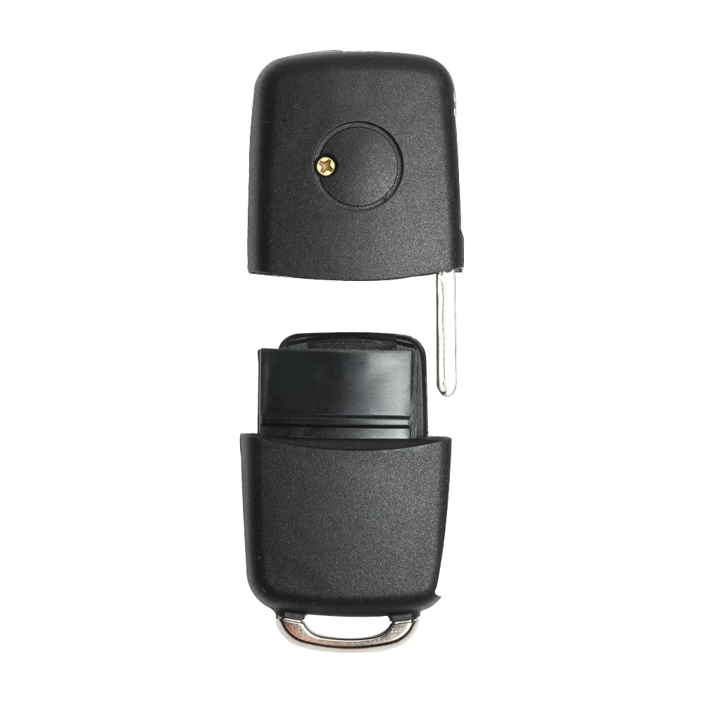 KEYECU chiave Fob a distanza per auto per muslimexayl Beetle Bora Polo Golf Passat per VW VolksWagen 1998 1999 2000 2001 2002