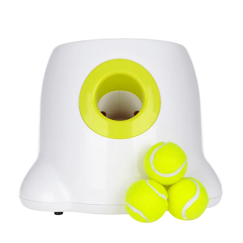 Dog pet toys Tennis Launcher Automatic throwing machine Ball throw device Section emission dog for small dogs 220V/110V plug