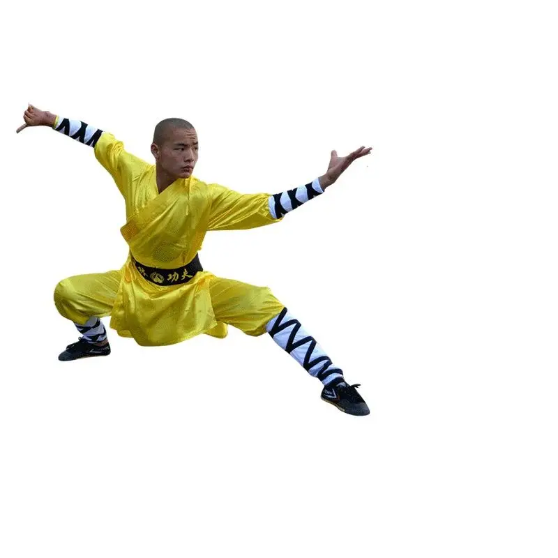 High Quality Custom Tailored Shaolin Monk Robe Kung fu Tai chi Suit Martial arts Wing Chun Wushu Uniforms