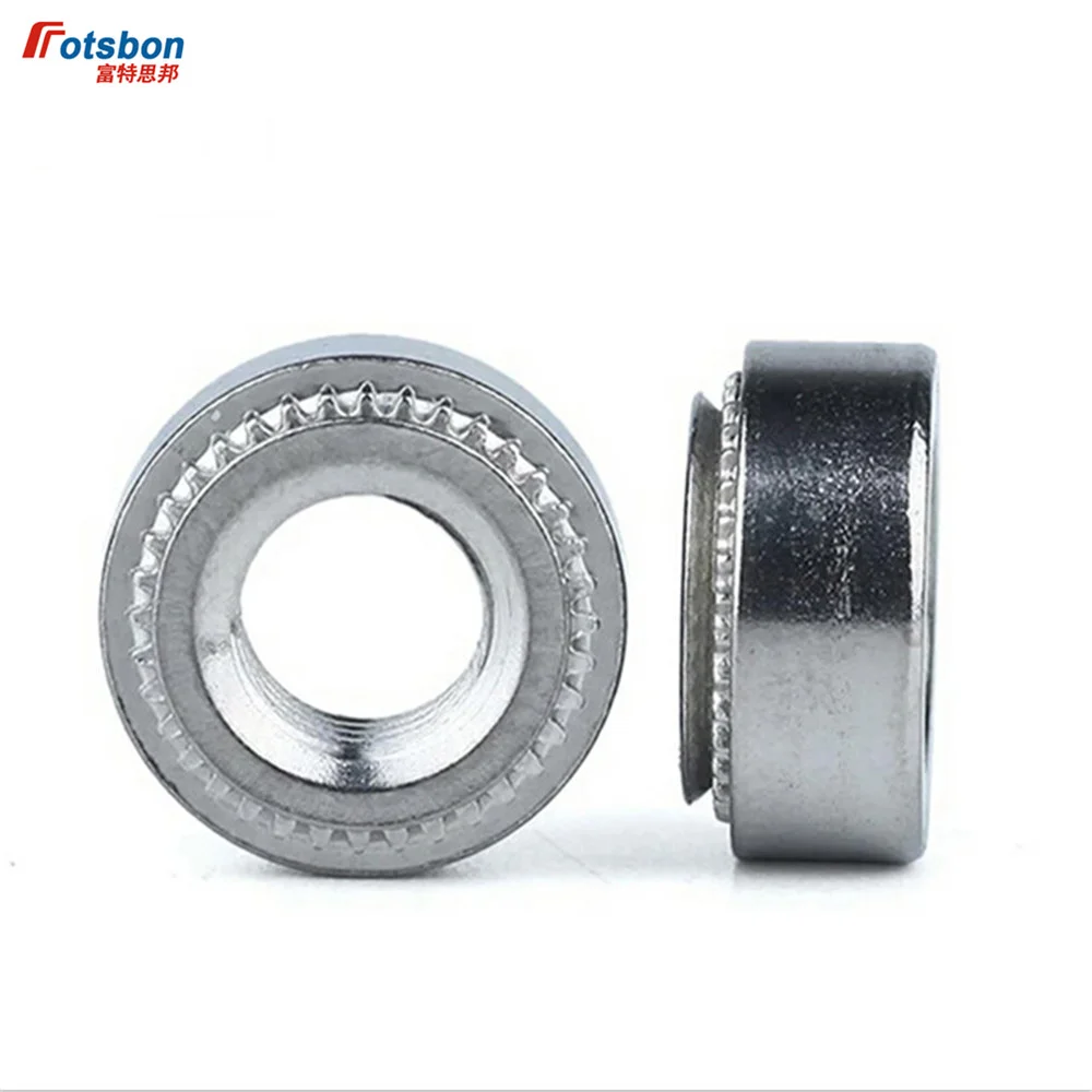 CLSS-024-0/1/2 /3 100Pcs Self Clinching Nuts,Stainless Steel Fasteners