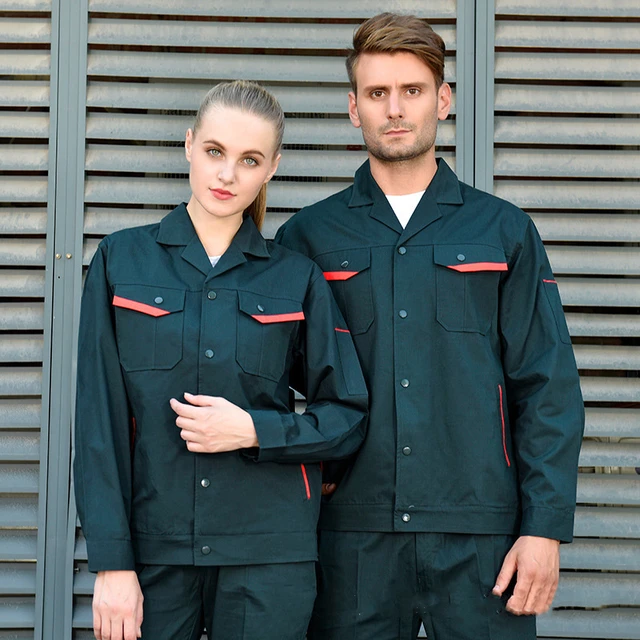 100% Cotton Welding Clothing Men Women Jacket+Pants Summer Thin Machine  Repairmen Welder Auto Workshop COverall Durable Uniform - AliExpress