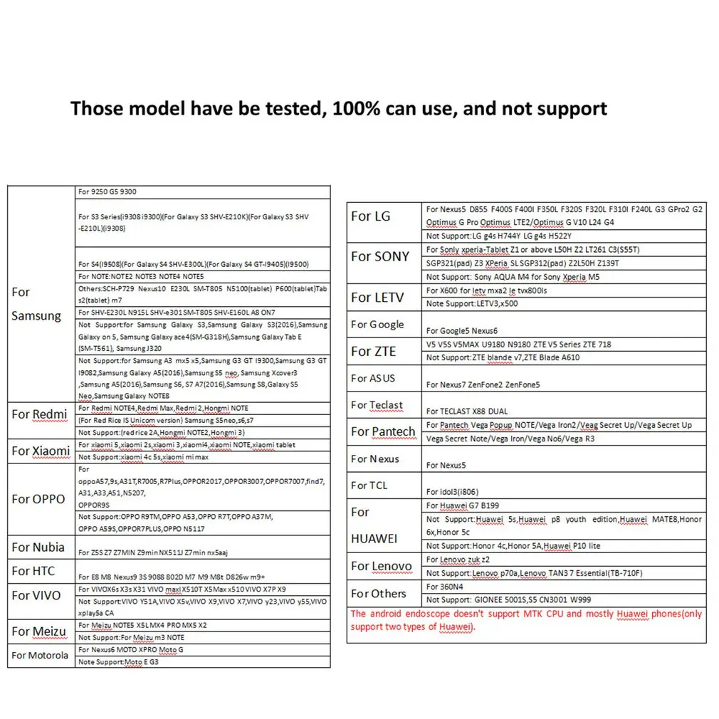 Telecamera per endoscopio da 7mm telecamera per boroscopio per ispezione Micro USB impermeabile IP67 flessibile per PC Notebook 6led regolabile