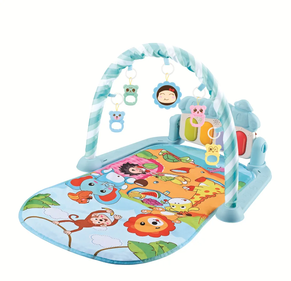 Baby Play Mat Play Game Developing Mat with Piano Baby Music Play Mat Early Education Gym Crawling Game Pad Game Stand