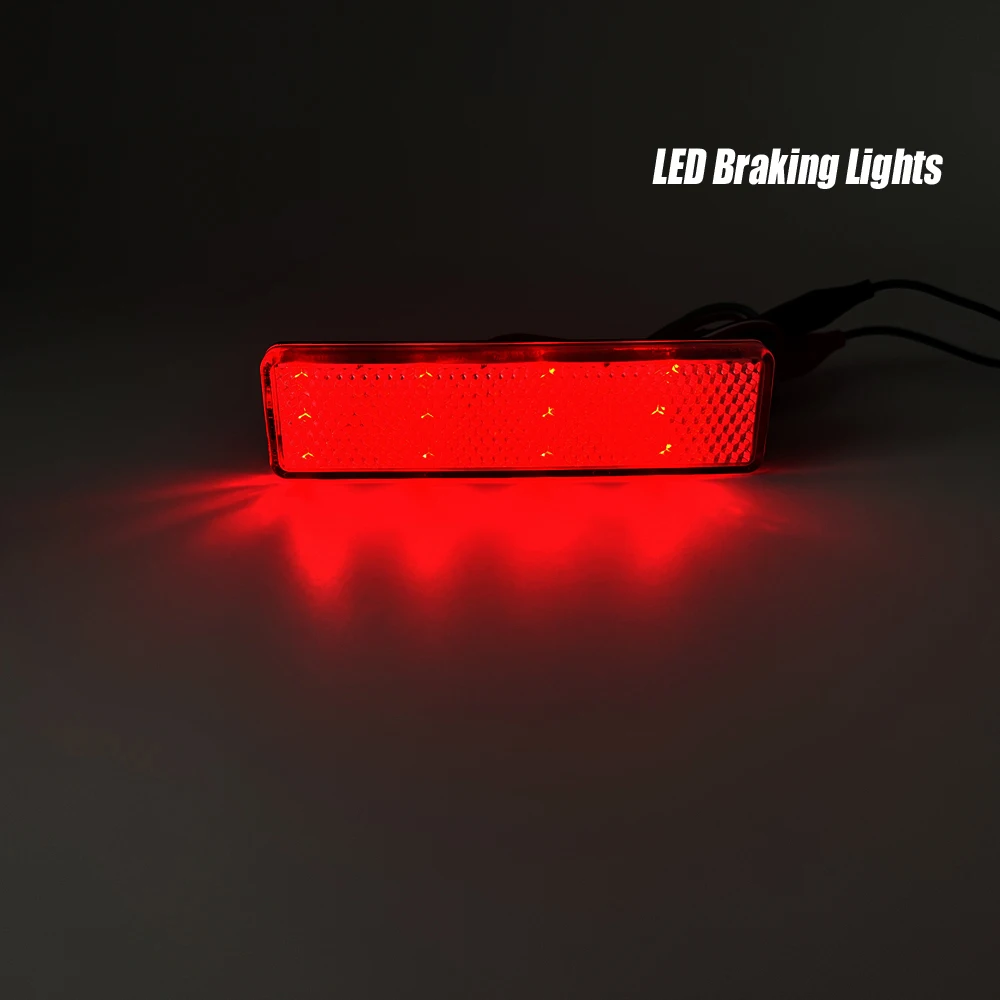 LED Rear Bumper Reflector Warning Light For Nissan Primastar NV300 Opel Vauxhall Renault Master Trafic Reversing Braking Light