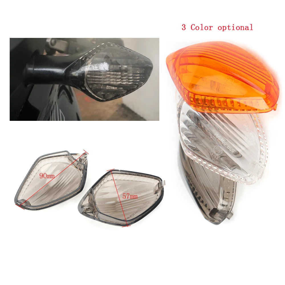 

CBR650F Rear Turn Signal Lights Blinker Light Lens Cover CB500F CB500X CBR500R CBR400R CB650F 2013-2016 & NC700 NC750 S/X CTX700