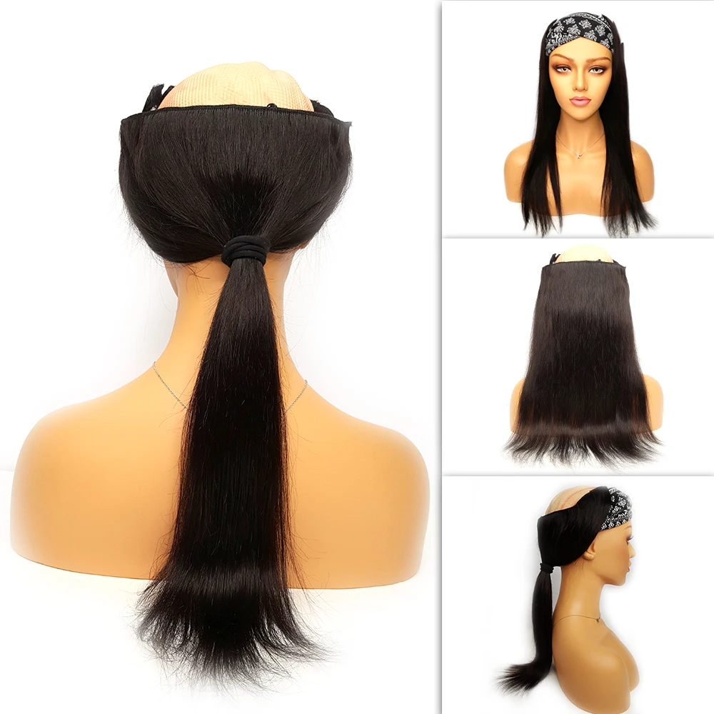 Showcoco One Piece Clip In Human Hair Extensions Silky Straight 100% Remy  Hair Clip Total 5 Pieces/Set 180g Hair Clips