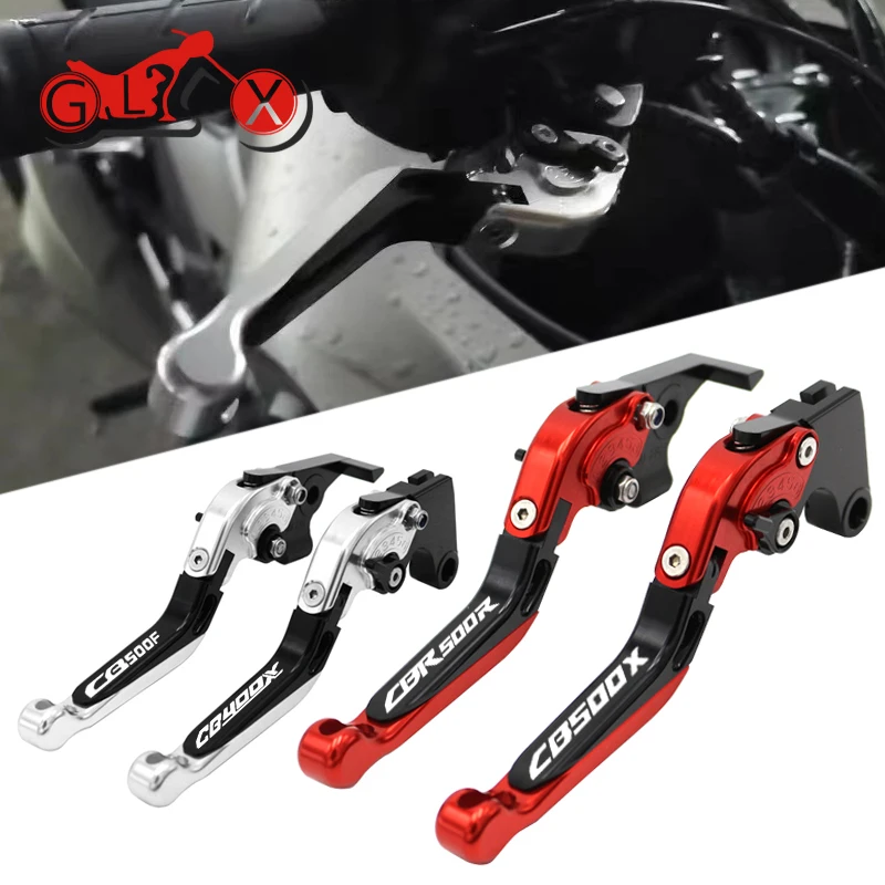 

Motorcycle Accessories for Honda CB500X CB500F CBR500R CB400X CB 500X 500F CB 400X CBR 500R Grips Brake Cluth Levers Handlebar