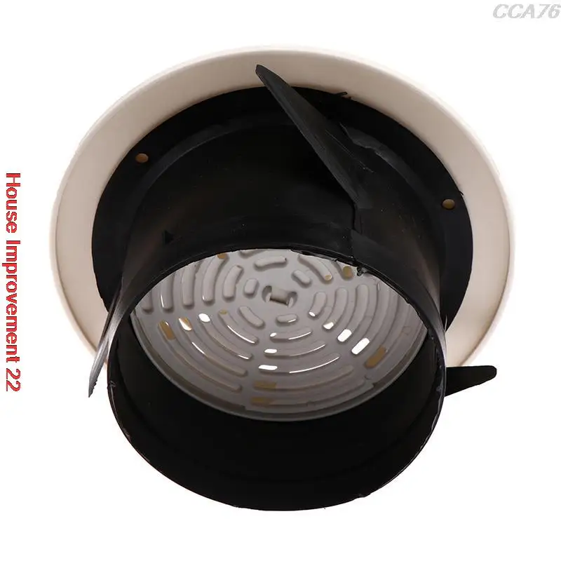 New High Quality ABS Adjustable Air Ventilation Cover Round Ducting Ceiling Wall Hole Environment Friendly Air Vent Grille 1PC