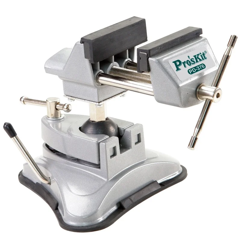 Proskit PD-376 Vacuum Suction Cup Universal Working Pliers Bench Vise 6 1/4