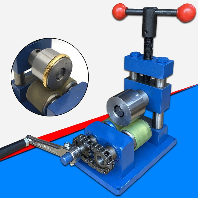Imagem -02 - Ferramenta Multifuncional de Manivela para Pulseira Máquina com Rolo de Dupla Finalidade Máquina de Dobrar Pulseiras