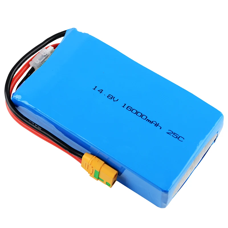 

4S 14.8V 16000mAh 25C LiPo Battery XT60 XT90S Plug For 1/5 Rc Car RC Drone RC Aircraft Quadcopter Helicopter Airplane Boat