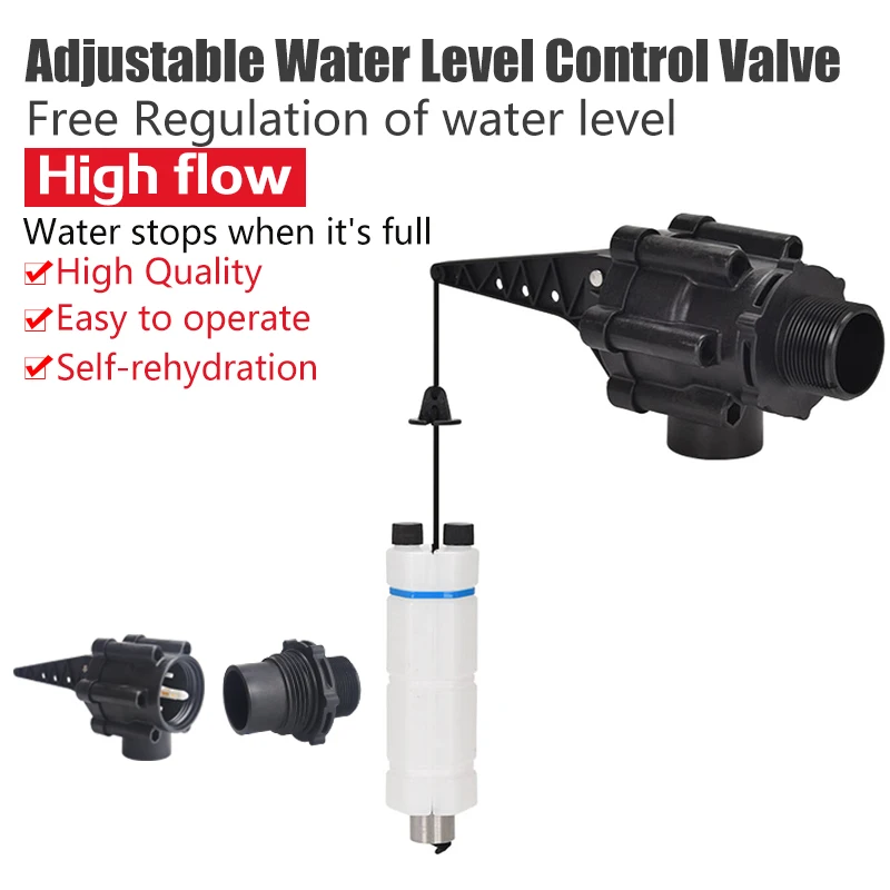 Water tower automatic water output and water stop high and low water level adjustment water pump float valve controller valve