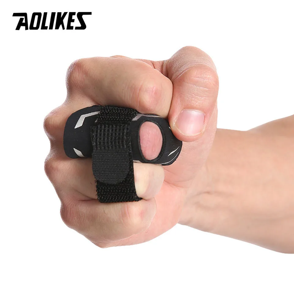 Aolikes Sport Finger Splint Guard Bands Bandage Support Wrap Basketball Volleyball Football Fingerstall Sleeve Caps Protector