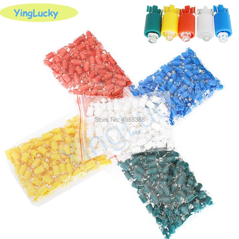 50Pcs 12V 5V Arcade Button Led Illuminated Bulb 5 Color Flashing LED Light for Arcade Game Accessories