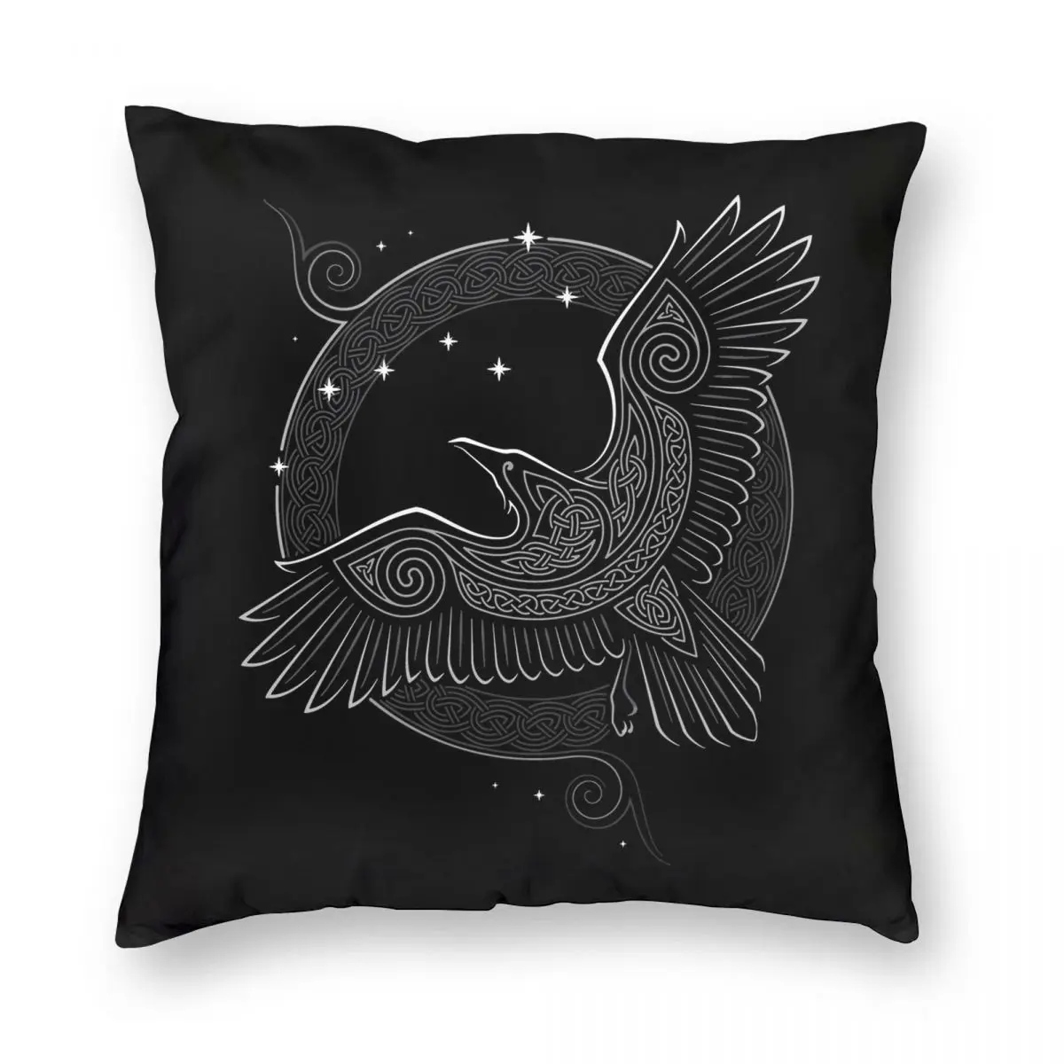 

NORTHERN RAVEN Square Pillowcase Polyester Linen Velvet Pattern Zip Decor Home Cushion Cover Wholesale