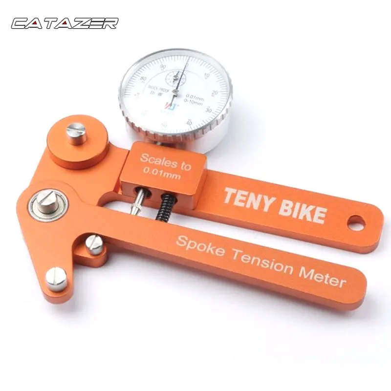 

Bicycle Spoke Tension Adjustment Correction Bicycle Wheel Build Tool Bicycle Spoke Tension Tester Digital Scale 0.01mm