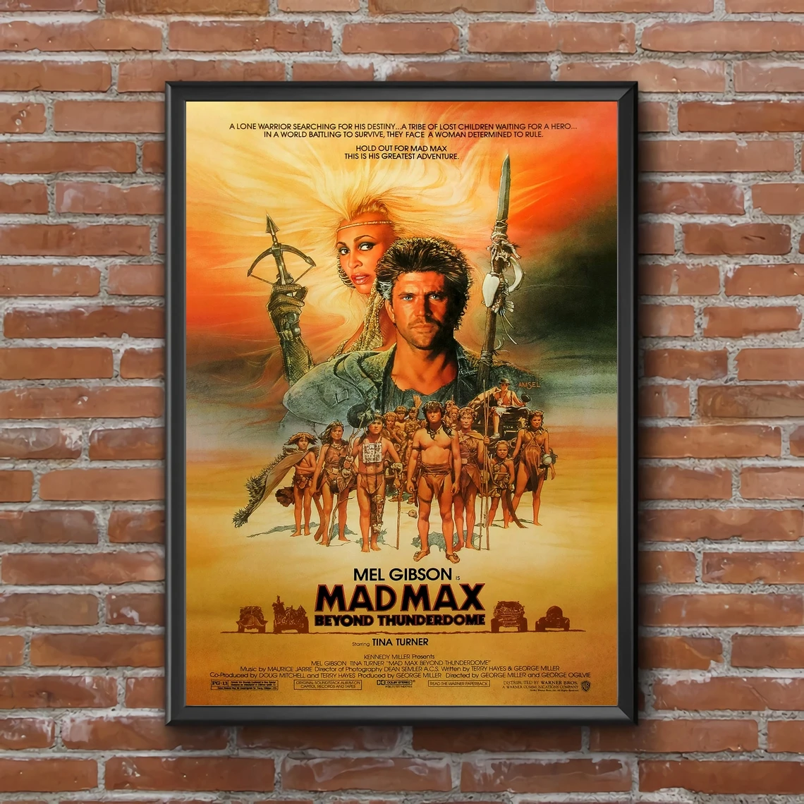 Mad Max Beyond Thunderdome Movie Poster Canvas Print Home Wall Painting Decoration (No Frame)