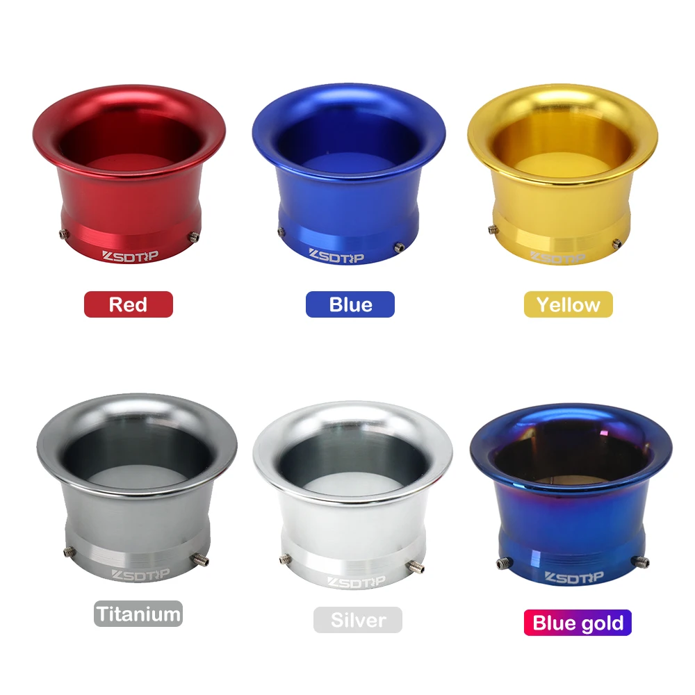 SCL MOTOS Neue 50mm Motorrad Teile Luftfilter Tasse Wind Horn Tasse Gummi Mesh Für PWK21 24 26 28 30mm PE28 30mm Vergaser