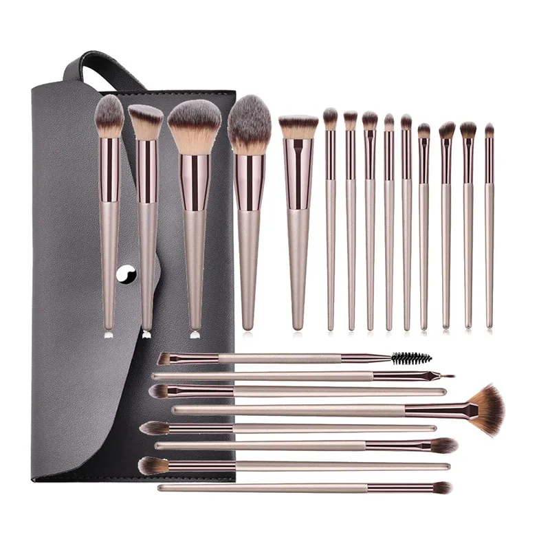 4-22pcs Makeup Brushes Set Professional Premium Synthetic Foundation Eye Shadow Eyebrow Blending Concealer Cosmetic Brush Tool