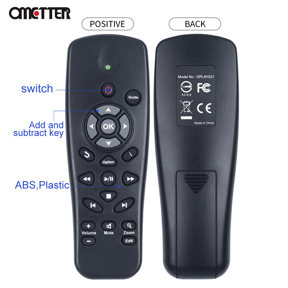 Mới OPLAY021 Cho Asus Từ Xa O! Chơi Trực Tiếp MINI E6072 HDP-R3 HD Đa Phương Tiện