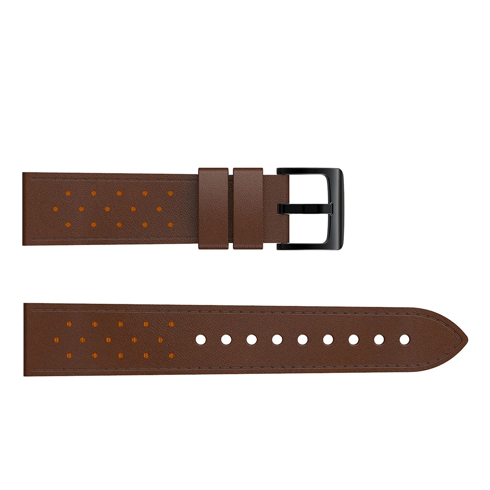 22mm Genuine Leather Strap For Xiaomi Mi Watch Color Replacement Watchband For Xiaomi Huami Amazfit GTR 2/GTR 2e Watch Band