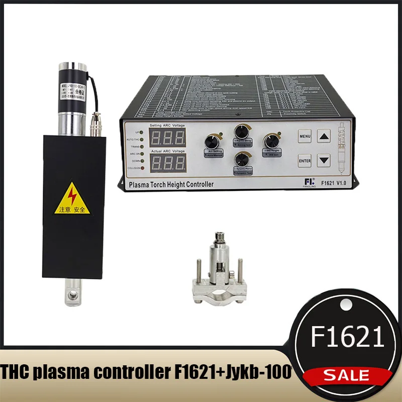 New Update Thc Plasma Controller F1621 Flame Cutting Machine Height Controller + Plasma Cutting Elevator Jykb-100-dc24v/t3