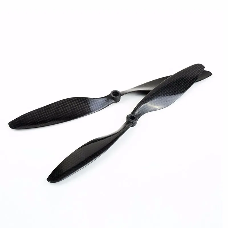 1 Pair 1045 Carbon Fiber Propellers F450 F550 Propeller 10*4.5 10 inch CW CCW Props for F450 550 RC QuadCoptor Multi-Copter