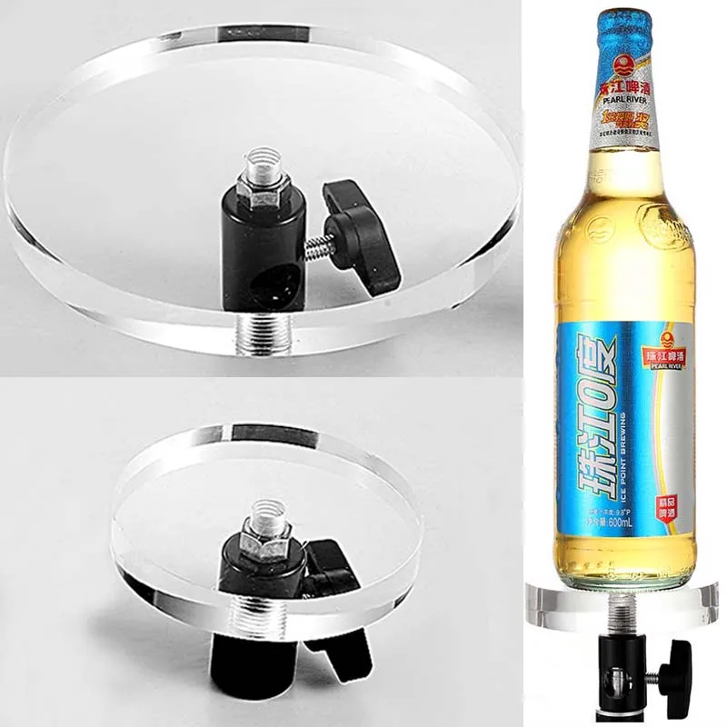 Photography - assisted props still life Clear Acrylic Crystal Table Cosmetics Display Stand Product Holder