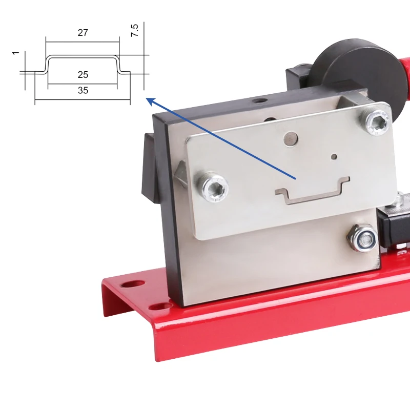 multifuntional din rail cutter, din rail cutting tool, easy cut with measure gauge