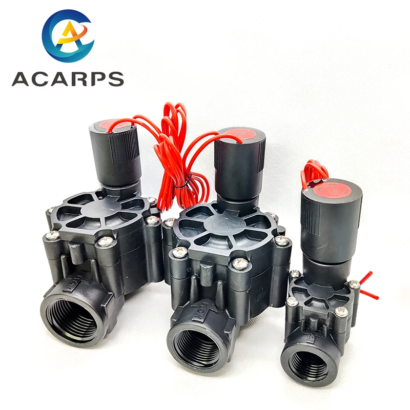 

1/2" 3/4" 1" Irrigation Solenoid Valve Agricultural Garden Landscape Irrigation Solenoid Valve 220V 110V 24V 12V DC latching