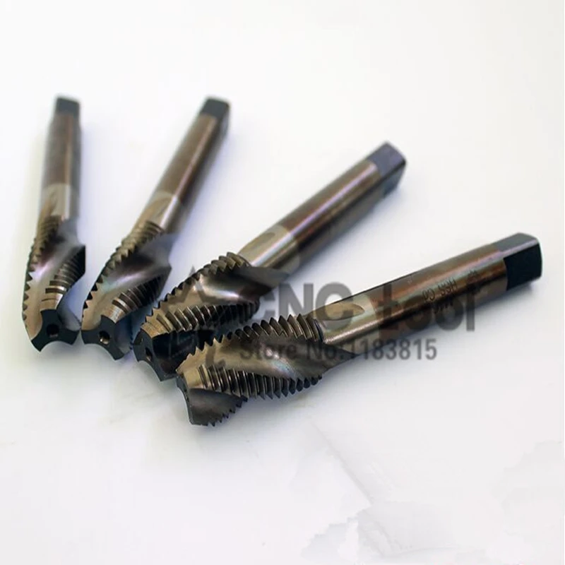 1PCS M16-M20 containing cobalt machine taps Spiral groove tap special stainless steel screw tap (M16/M18/M20/M16*1.5/M18*1.5)