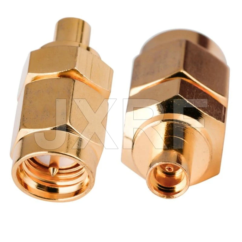 JXRF Stecker 2PCS SMA Männlich Weiblich auf SMA SMB MCX MMCX CRC9 TS9 Männlich Weiblich RF Adapter – Detail 15