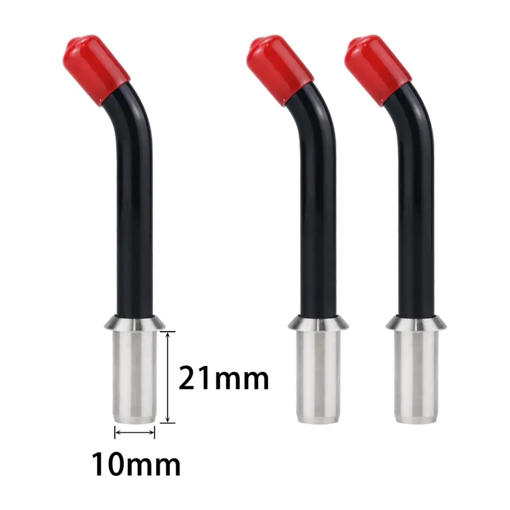 3pcs 21mm*10mm Dental LED Curing Light Guide Tips Universal Optical Fiber Rod Tips Teeth Whitening for Dental Cure Lamp