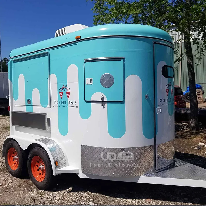 Venda móvel gelato comida caminhão carrinho de cachorro quente neve cone halal sorvete reboque café suco pizza carrinho de cerveja barra de comida móvel caminhão de alimentos