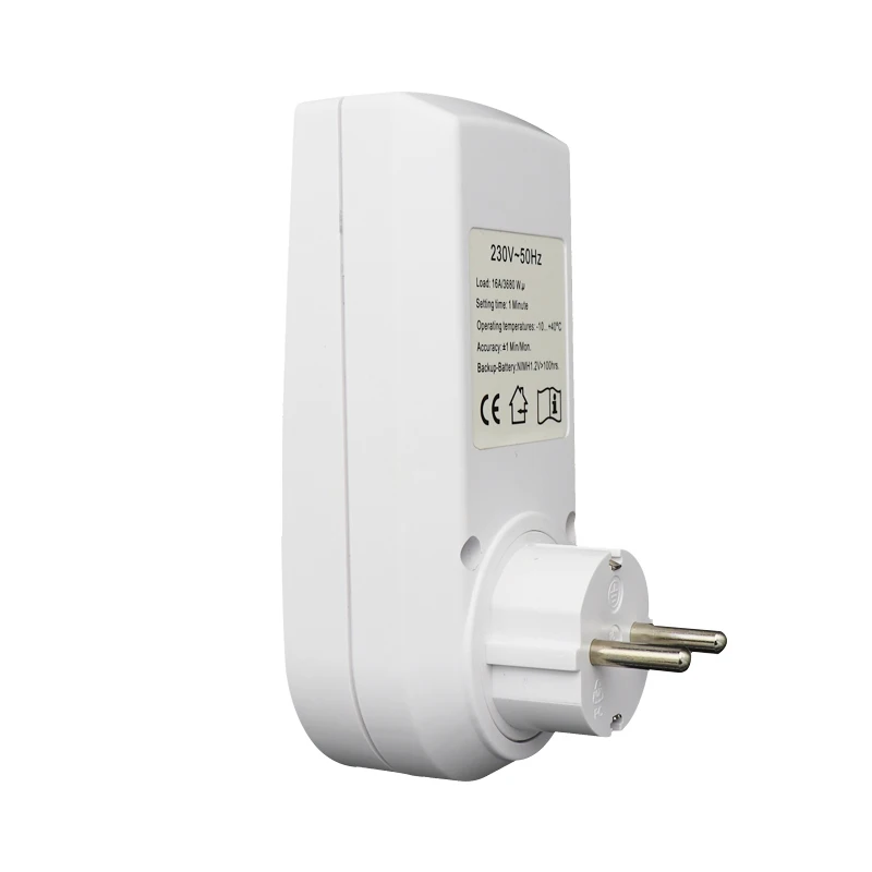 Electronic Digital Timer Switch EU US FR BR Plug Kitchen Timer Outlet 230V 110V 7 Day 12/24 Hour Programmable Timing Socket