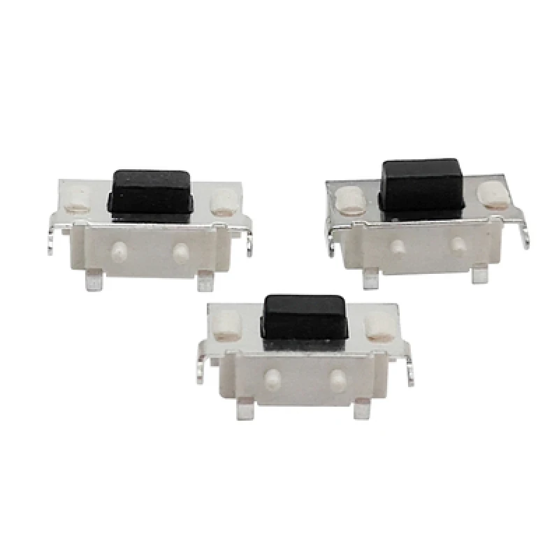 50 pces 3x6x3.5mm micro tact tátil teclas botões interruptor de toque smd botão lateral 3*6*3.5mm