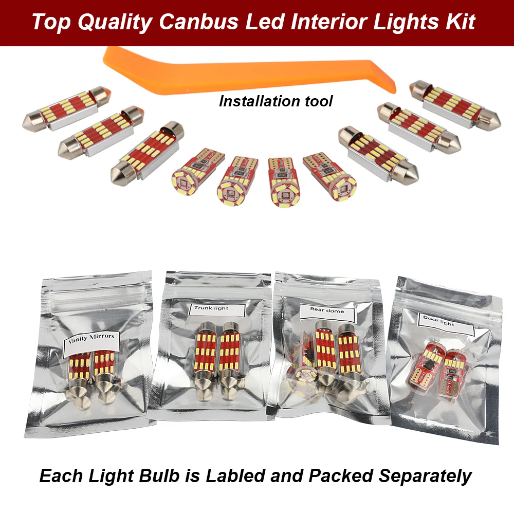 Canbus Car Led Interior Light Kit For Mitsubishi Montero Shogun Pajero Sport 2 2008-2015 Indoor Lamp