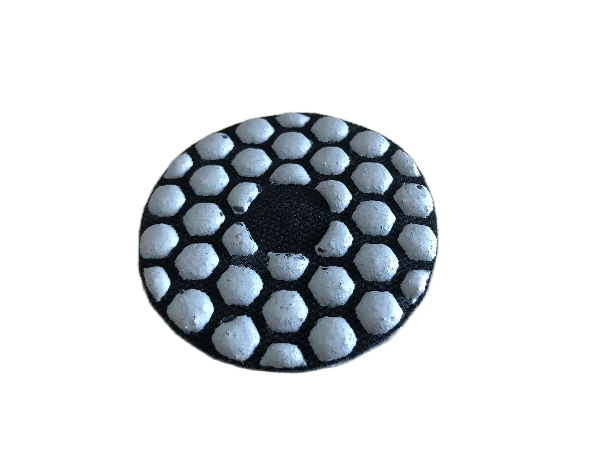 2 Inch 50mm Abrasive Black Diamond Dry Polishing Pad For Grinding And Cleaning Marble Ceramic Glass Stone