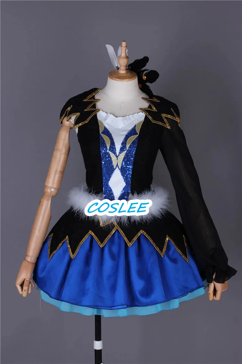 COSLEE Anime LoveLive Sunshine!Aqours Watanabe You Cosplay Costume Water Blue NEW World Uniform  For Halloween