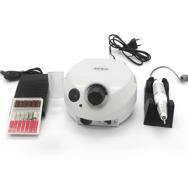 Micro Motor Electric Nail Polisher Machine 25000rpm Home Nail Salon