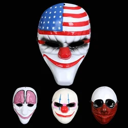 1pcs Clown Halloween Masks Scary Horrible Masquerade Party mask Payday 2 masked ball Cosplay masque Purge  Mask mardi gras
