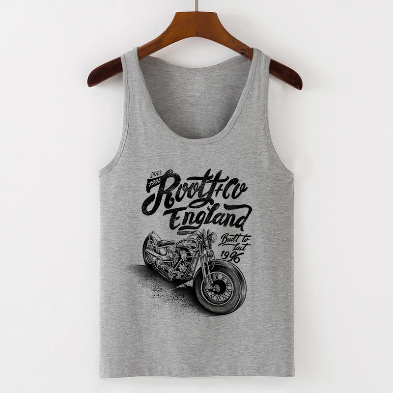 Camisole Sexy Vest Tank Tops 2020 Graphic Vintage Car Funny Print Women Sleeveless Tee Female T-Shirt Gray Harajuku Casual Loose