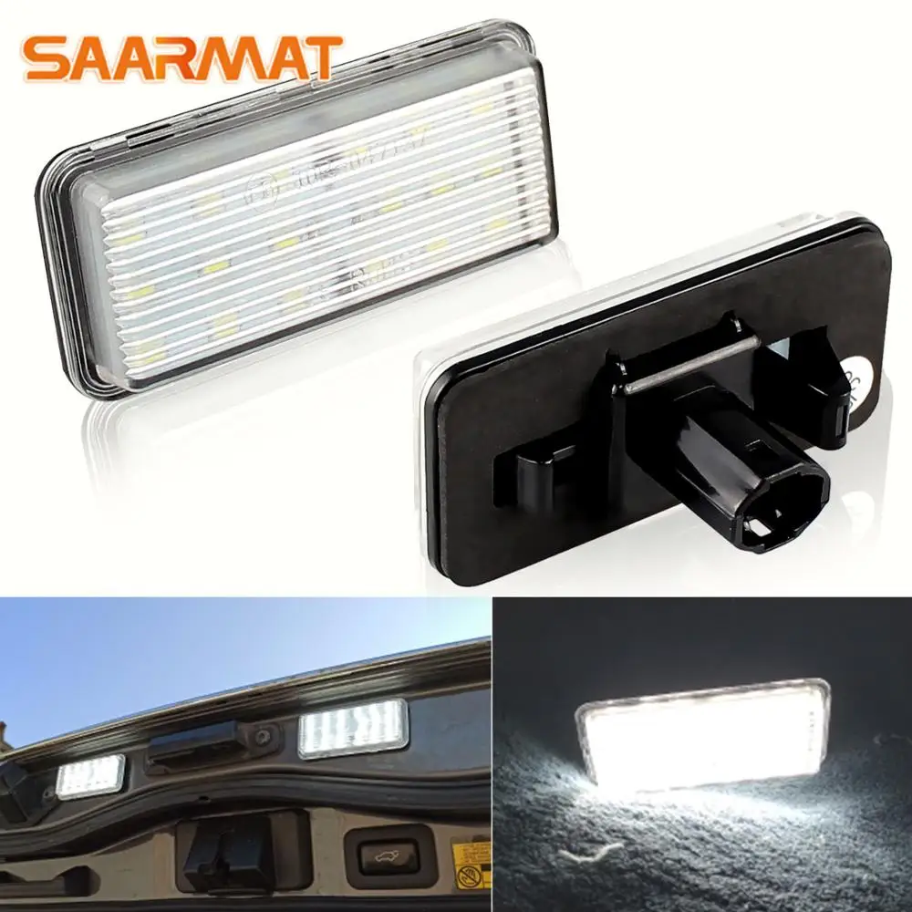 

Plug and play CANbus No error Car rear license plate light For Toyota Reiz 4D Land Cruiser 120 200 Prado Mark X