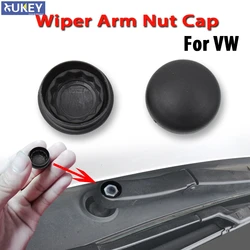 2X Car Front Windscreen Wiper Arm Nut Cap Bolt Cover For VW Passat B5 B6 B7 Golf MK4 MK5 MK6 MK7 Polo Jetta Tiguan