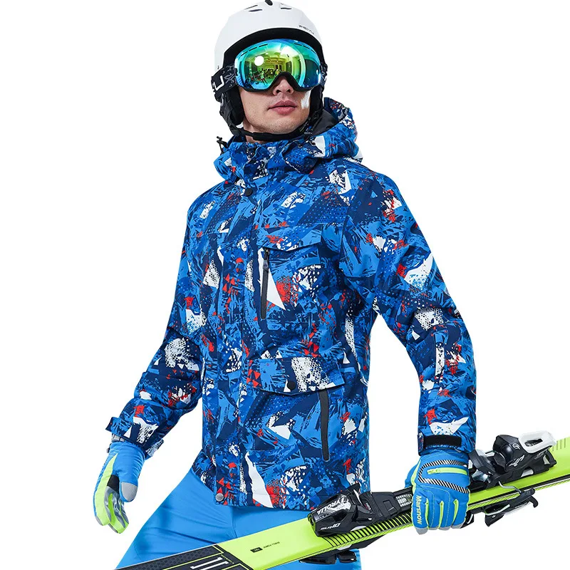 2020 Winter Ski Anzug Männer Hohe Qualität Schnee Ski Jacke hosen Set Thermische Wasserdicht Winddicht Kleidung SkiingSnowboarding Anzüge