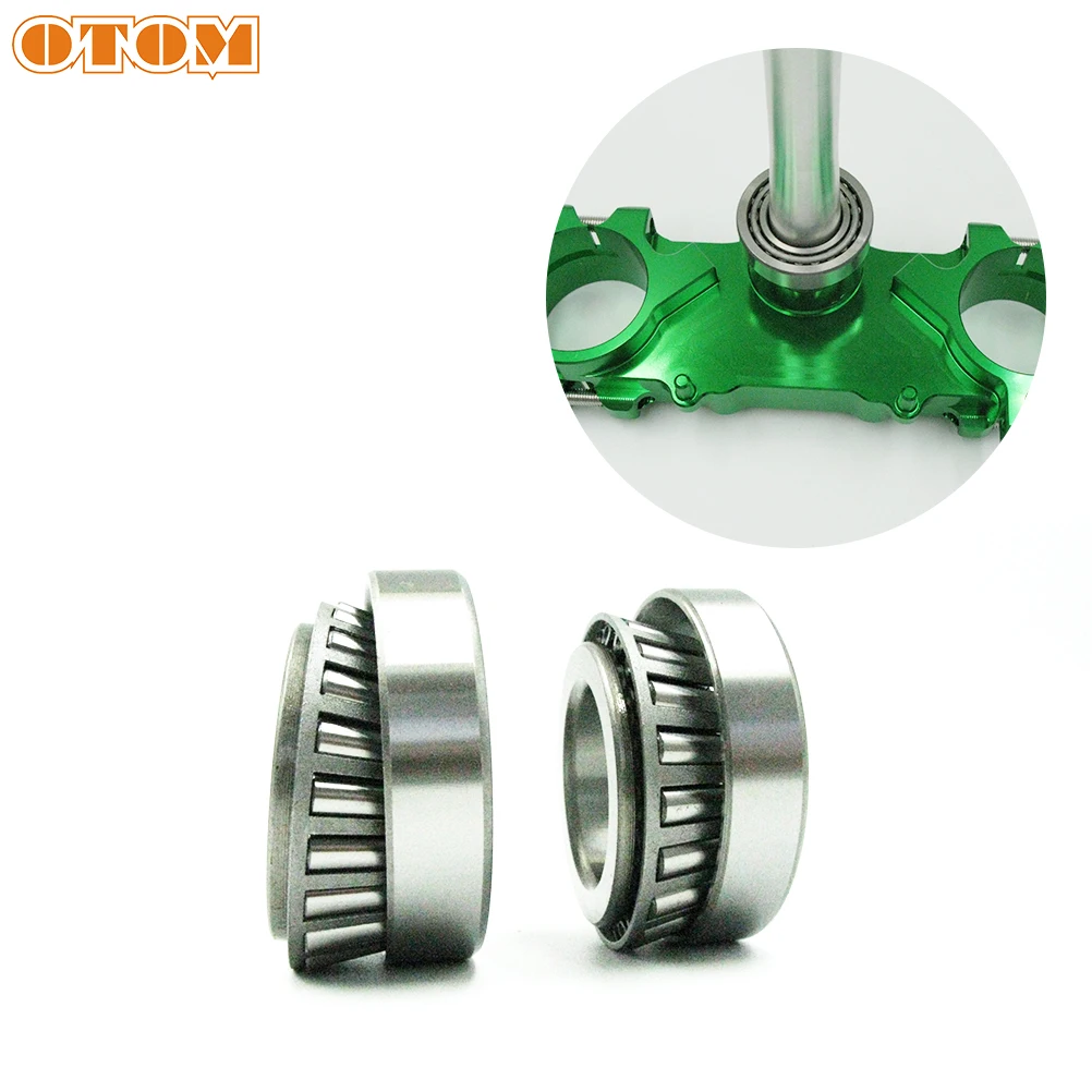 

OTOM Motocross 22-1023 Steering Stem Bearing 28*52*16/30*55*17mm Wheel Directional Column For KX KXF KLX RMZ Off-Road Motorcycle