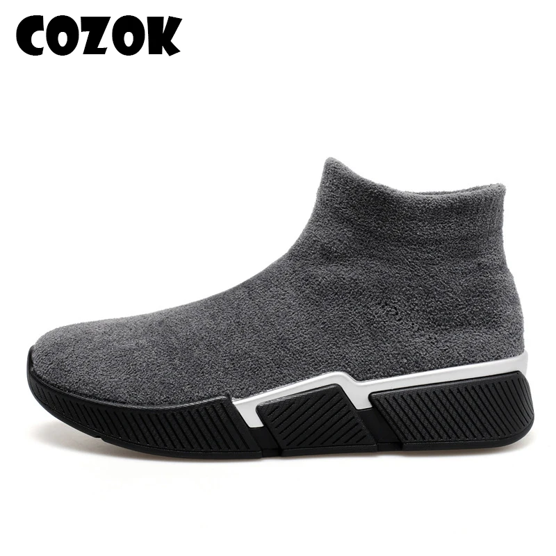 2024 ​Winter Men New Boots Thick Pile Warm Snow Boots for Men Sneakers Fashion Man Boots Men's Outdoor Shoes Large Size 40-47